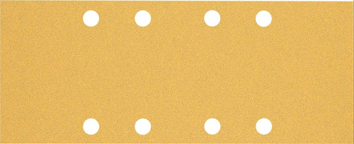 EXPERT C470 Papier ścierny z 8 otworami do szlifierek oscylacyjnych 93 x 230 mm, G 80, 10 szt.