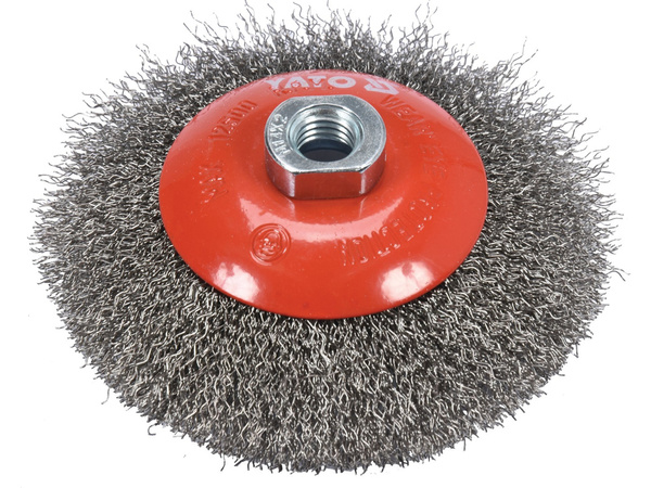 Szczotka druciana 125 mm Yato YT-47612