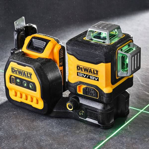 Laser wieloliniowy 3X360 zielony 12/18V XR DeWALT DCE089NG18-XJ