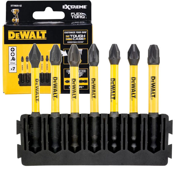 Zestaw 7 szt. bitów udarowych DeWalt DT70819-QZ