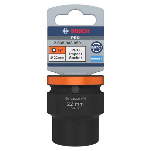 Nasadka udarowa 3/4" Bosch 2608003059 rozmiar 22 mm