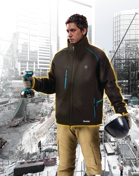 Kurtka ogrzewana rozm. L Makita DCJ205ZL