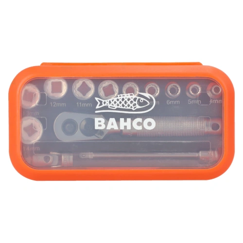 Zestaw kluczy nasadowych 1/4" Bahco S13MC10.5