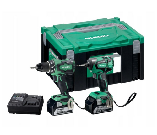 Zestaw elektronarzędzi Hikoki KC18DBSLWBZ