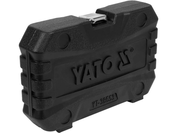 Zestaw nasadek przelotowych SPLINE 3/8" 1/2" Yato YT-38653