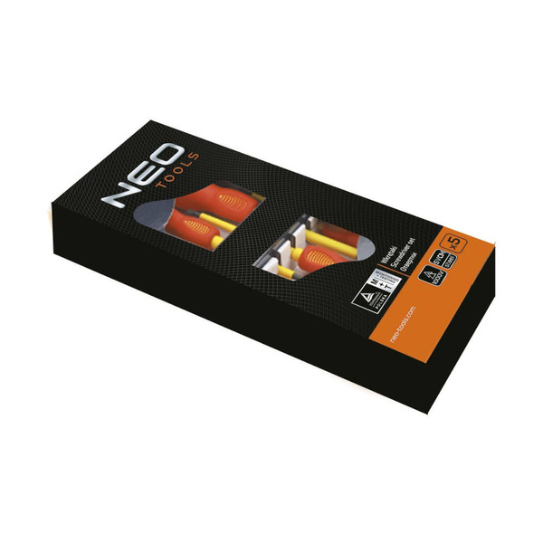 Wkrętaki NEO Tools 1000V zestaw 5 szt. 04-220