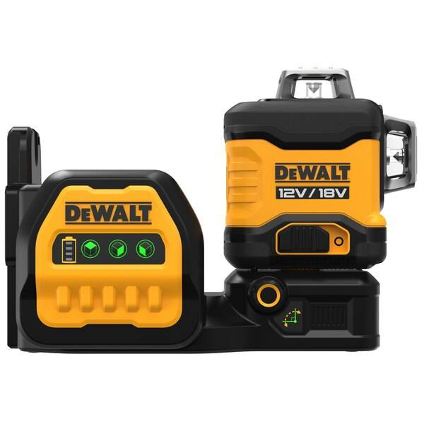 Laser wieloliniowy 3X360 zielony 12/18V XR DeWALT DCE089D1G18-QW + akumulator 2.0Ah