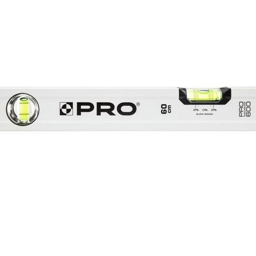 Poziomica PRO600 60 cm z libellą 2% PRO-AB060