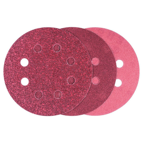 Zestaw papierów ściernych do szlifierki mimośrodowej Bosch 115 mm 2609256A21 6 szt.