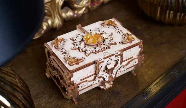 Bursztynowa szkatułka UGEAR 70090