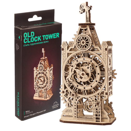 Stara wieża zegarowa UGEARS 70169