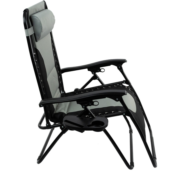 Fotel ogrodowy Belivio REVO DARK GREY