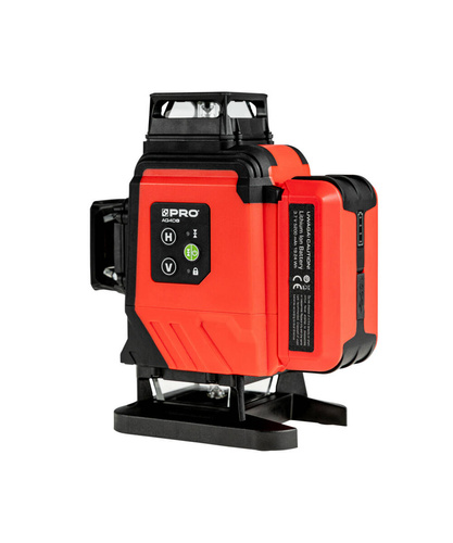 Laser wieloliniowy PRO AQ4DG zielona wiązka Zestaw PLUS PRO