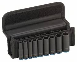 9-elem. zestaw nasadek, 6–14 mm Bosch 2608551097