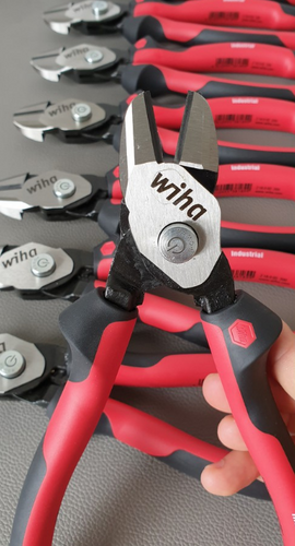 Szczypce 200 mm do cięcia bocznego BiCut® Industrial z DynamicJoint® Wiha 38189