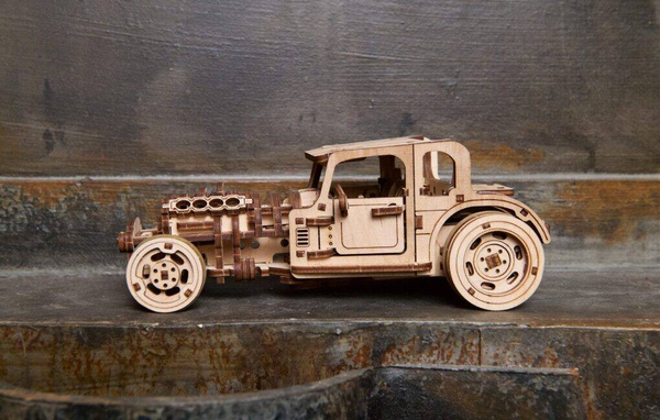 Hot Rod Furious Mouse UGEARS 70192