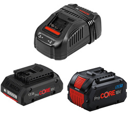 Zestaw zasilający Bosch 1600A0214A (1x5.5Ah + 1x4.0Ah + GAL 1880 CV)