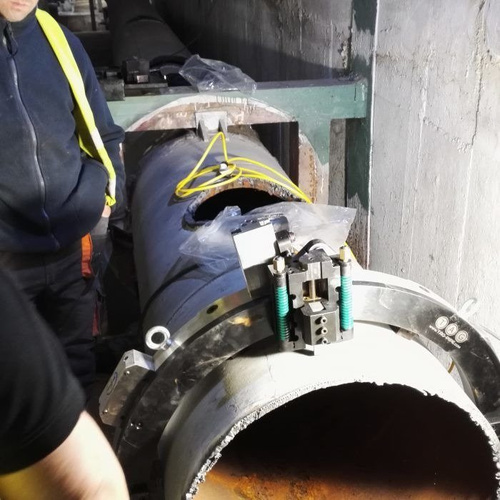 Ukosowarka do rur (krawędziarka) CLAMSHELL TSFC6 Promotech