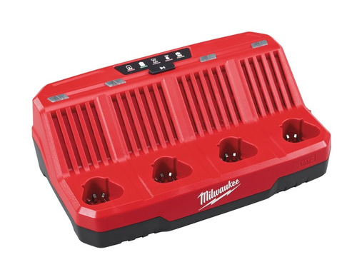 Ładowarka wieloportowa Milwaukee M12 C4