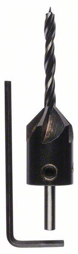 Wiertło spiralne do drewna z pogłębiaczem 4,00x16 Bosch 2608596391