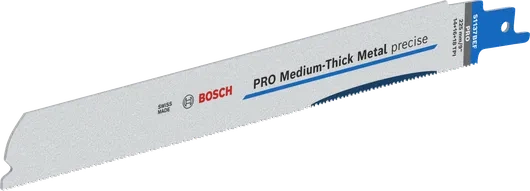 Zestaw 2 szt. brzeszczotów do metalu 1x25x225 mm Bosch PRO Medium-Thick Metal precise S1137BEF 2608658993