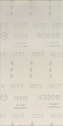Siatka szlifierska EXPERT M480 do szlifierek oscylacyjnych 115 x 230 mm, G 220, 10 szt.