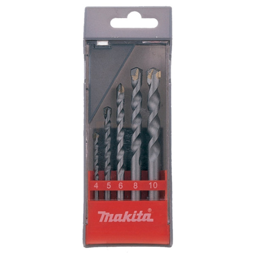 Zestaw 5 szt. wierteł cylindrycznych do betonu D-72877 Makita
