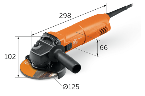 Szlifierka kątowa Fein CG 10-125 (72229360000)