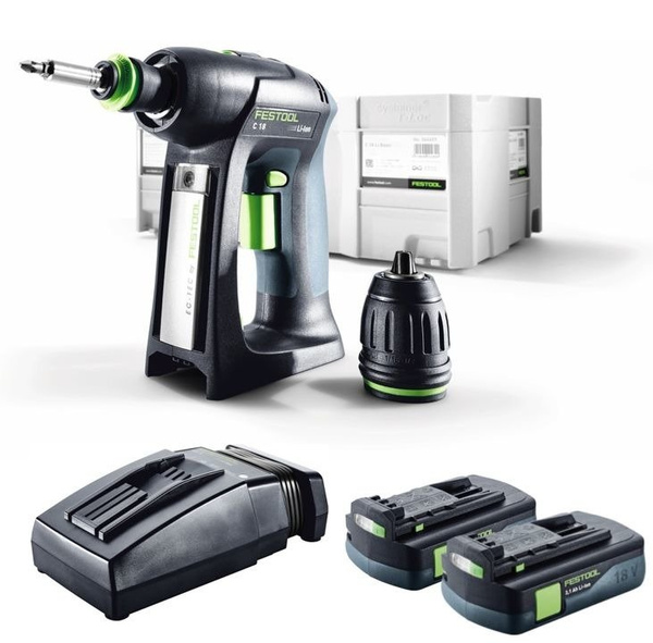 Wiertarko-wkrętarka C 18 Li 3,1-Compact Festool 574921