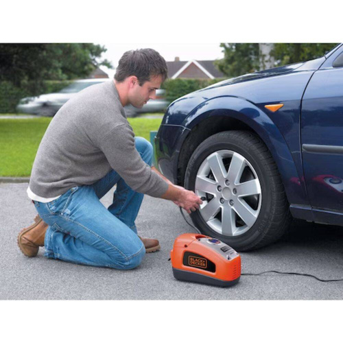 Kompresor samochodowy 12V/230V Black Decker ASI300-QS