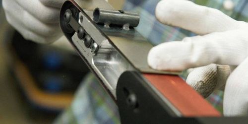 Przystawka w formie pilnika szerokiegona pasy bezkońcowe Glob System GS03-01