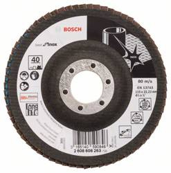 Listkowa tarcza szlifierska X581, Best for Inox 115x22,23x40 Bosch 2608608263