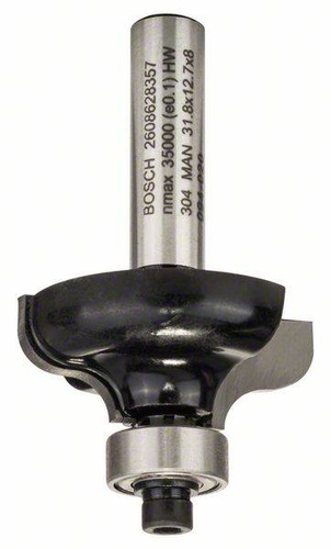 Frez do kształtowania krawędzi G, 8 mm, R1 4,8 mm, D 31,8 mm, L 12,4 mm, G 54 mm Bosch 2608628357