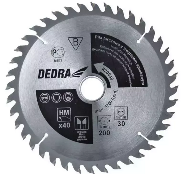 Pilarka tarczowa Bosch GKS 190 z zestawem tarcz do drewna