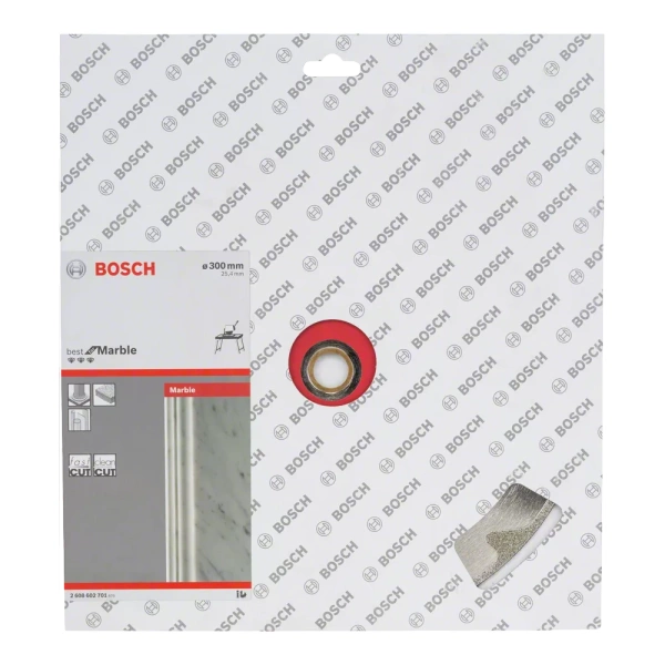 Tarcza diamentowa 300x25,4x2,6 H5 Bosch Best for Marble 2608602701