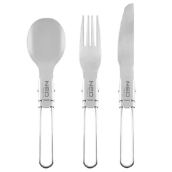 Składane sztućce turystyczne NEO Tools 63-148