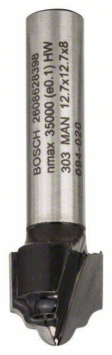 Frez do kształtowania krawędzi H, 8 mm, R1 2,4 mm, D 12,7 mm, L 12,4 mm, G 46 mm Bosch 2608628398