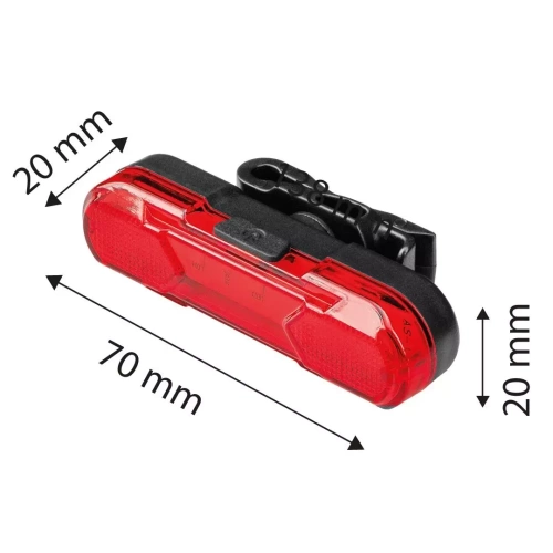 Tylna lampka rowerowa NEO Tools 91-002