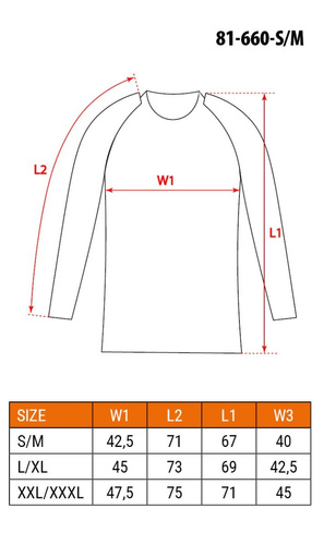 Koszulka termoaktywna NEO-Tools 81-660-XXL/XXXL