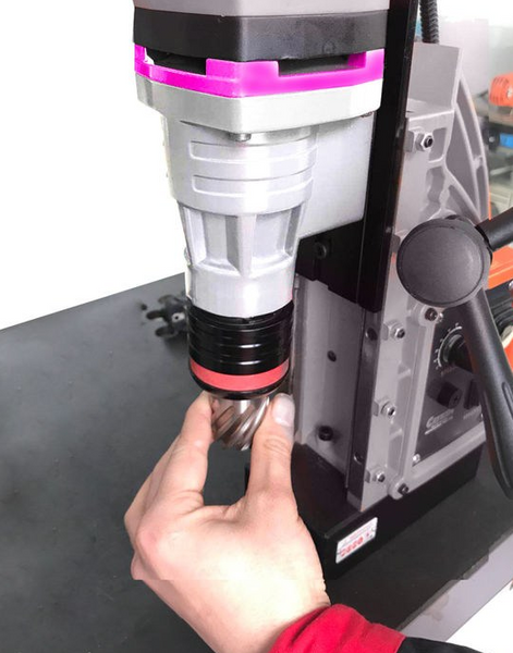 Wiertarka rdzeniowa magnetyczna z bezstopniową regulacją prędkości obrotowej DM 50V Optimum 3071150