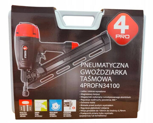 Gwoździarka taśmowa 4PROFN34100