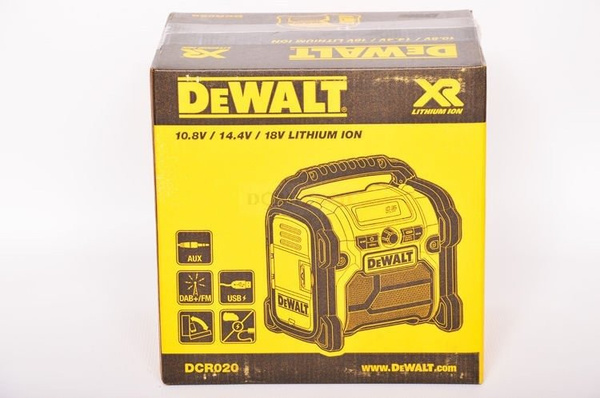 Radio budowlane DeWalt DCR020 DAB+/FM