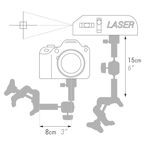 Uchwyt wielofunkcyjny ze statywem PIHER P34051