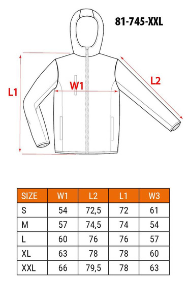Bluza robocza ostrzegawcza, żółta, Neo 81-745-M