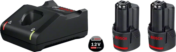 Zestaw zasilający Bosch 1600A019R8 (2x2.0Ah + GAL 12V-40)