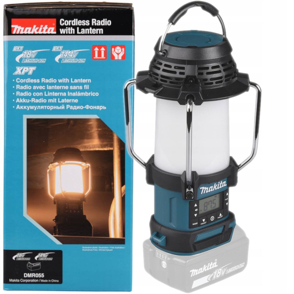 Lampa turystyczna z radiem Makita DMR055