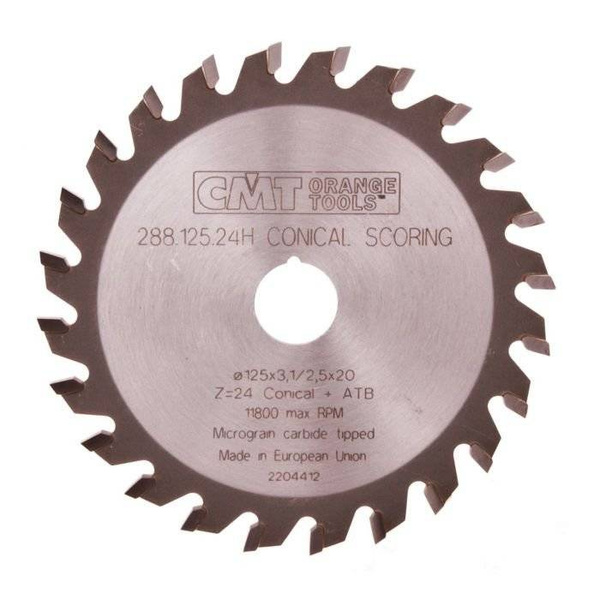 Piła podcinak trapezowy HM D=120 F=20 CMT 288.120.24H