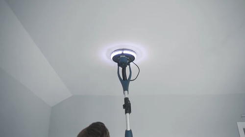 Szlifierka do gipsu Dedra DED6607 z odkurzaczem DED6607