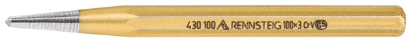 Punktak ślusarski 100x8x3mm RENNSTEIG 430 100 0
