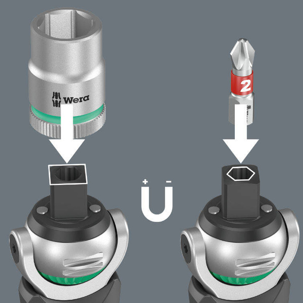 Grzechotka Wera 8009 Zyklop Pocket Imperial Set 1 05004282001